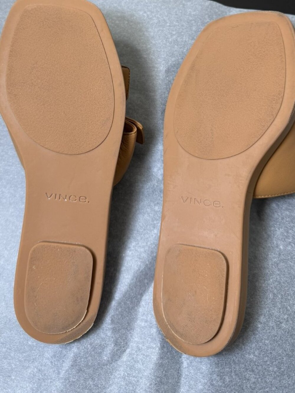 Vince Cognac (Tan) Rhode Slides Women's US 6.5 M - Picture 6 of 8